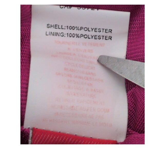 VTG Y2K Apple Bottoms Midi Skirt 3X Chiffon Psychedelic Maximalism Whimsy Ruffle - Picture 10 of 11